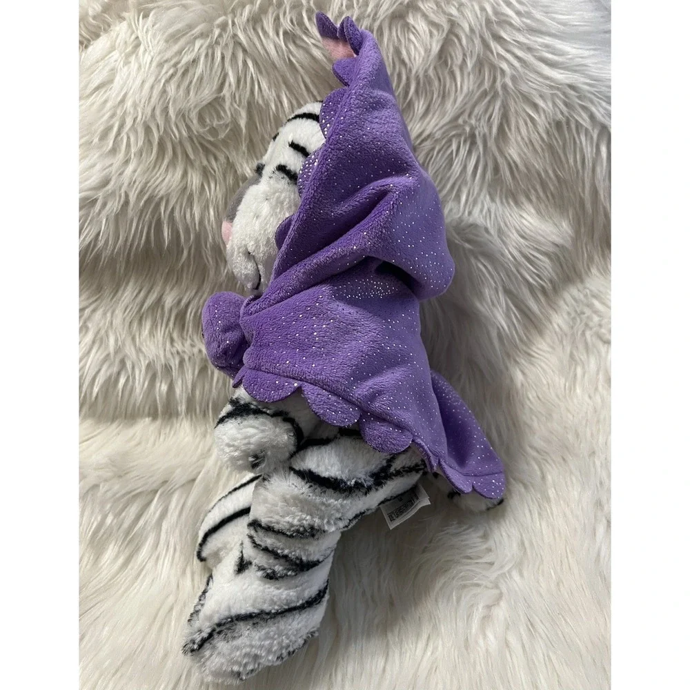 Fiesta Blanket Babies White‎ Tiger Swaddle Wrap Stuffed Animal 11